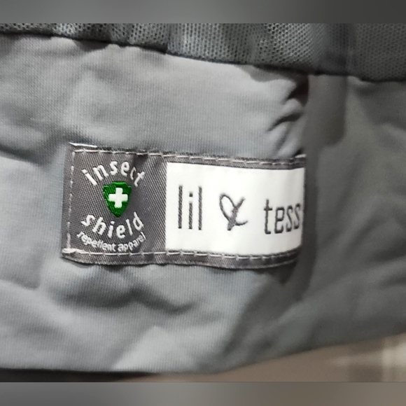 Lil & Tess grey insect shield mesh jacket women's size Small - Picture 4 of 6